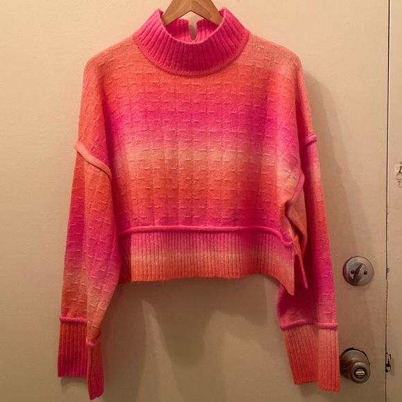 Anthropologie pilcro cropped mock neck sweater - Picture 2 of 7